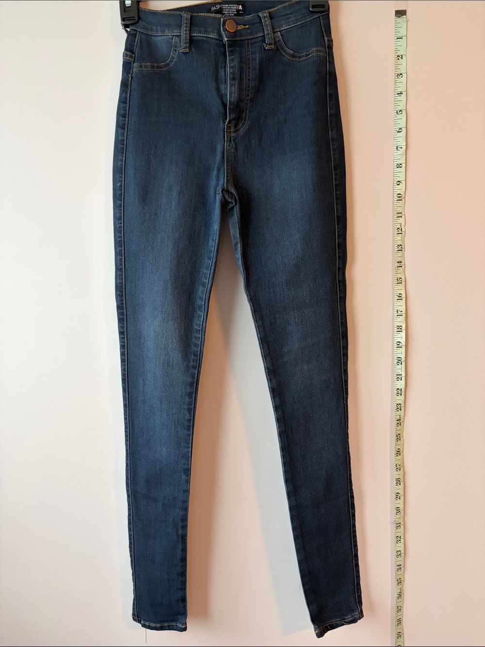 Fashion Nova Dark Blue Skinny Jeans